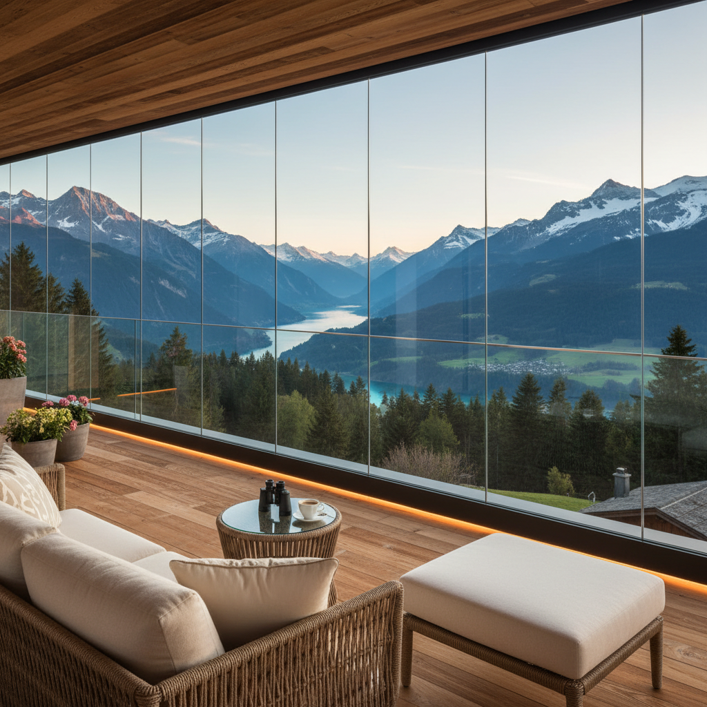 Photovoltaik-Module bei Sonnenschein